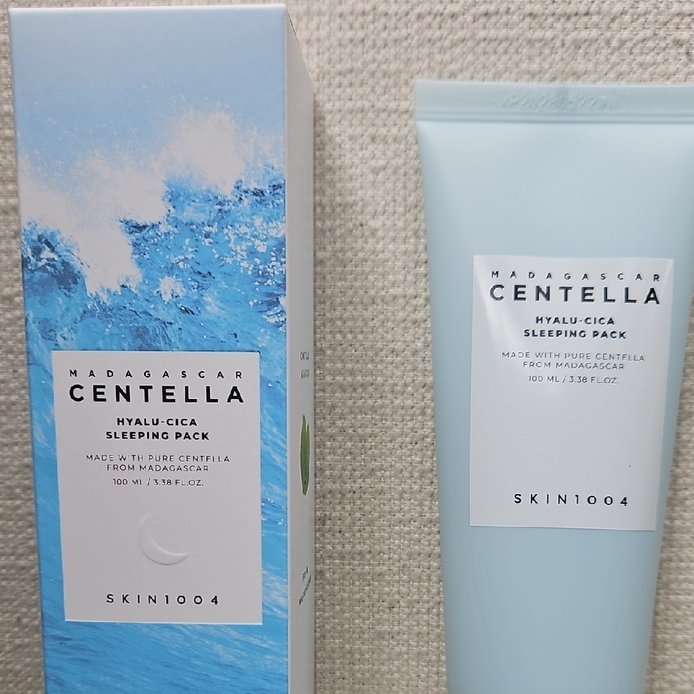 Centella Hyalu-Cica Sleeping Pack - Light Blue - Picture 2 of 11